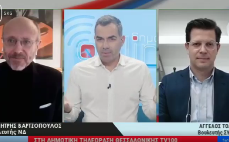  Συνέντευξη – TV100 Thessaloniki
